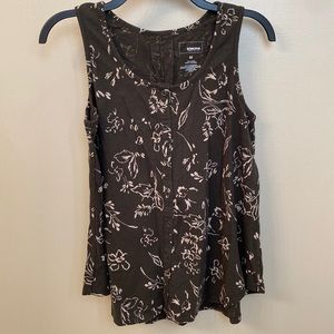 Sonoma Button Front Tank Top